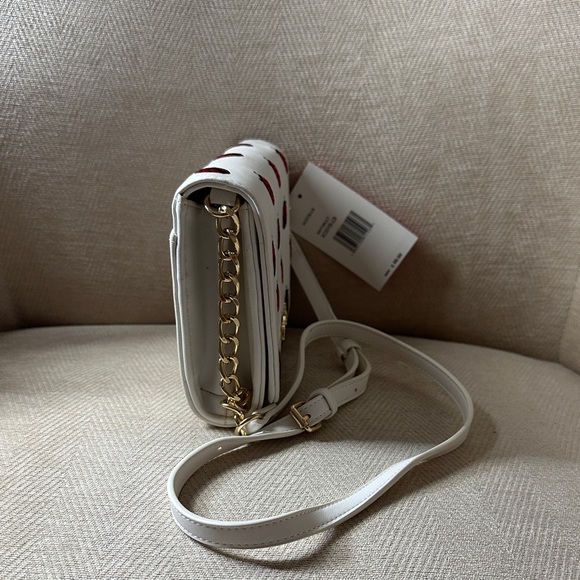 Betsey Johnson White and Red Ladybug 🐞 Crossbody Bag - Picture 7 of 11